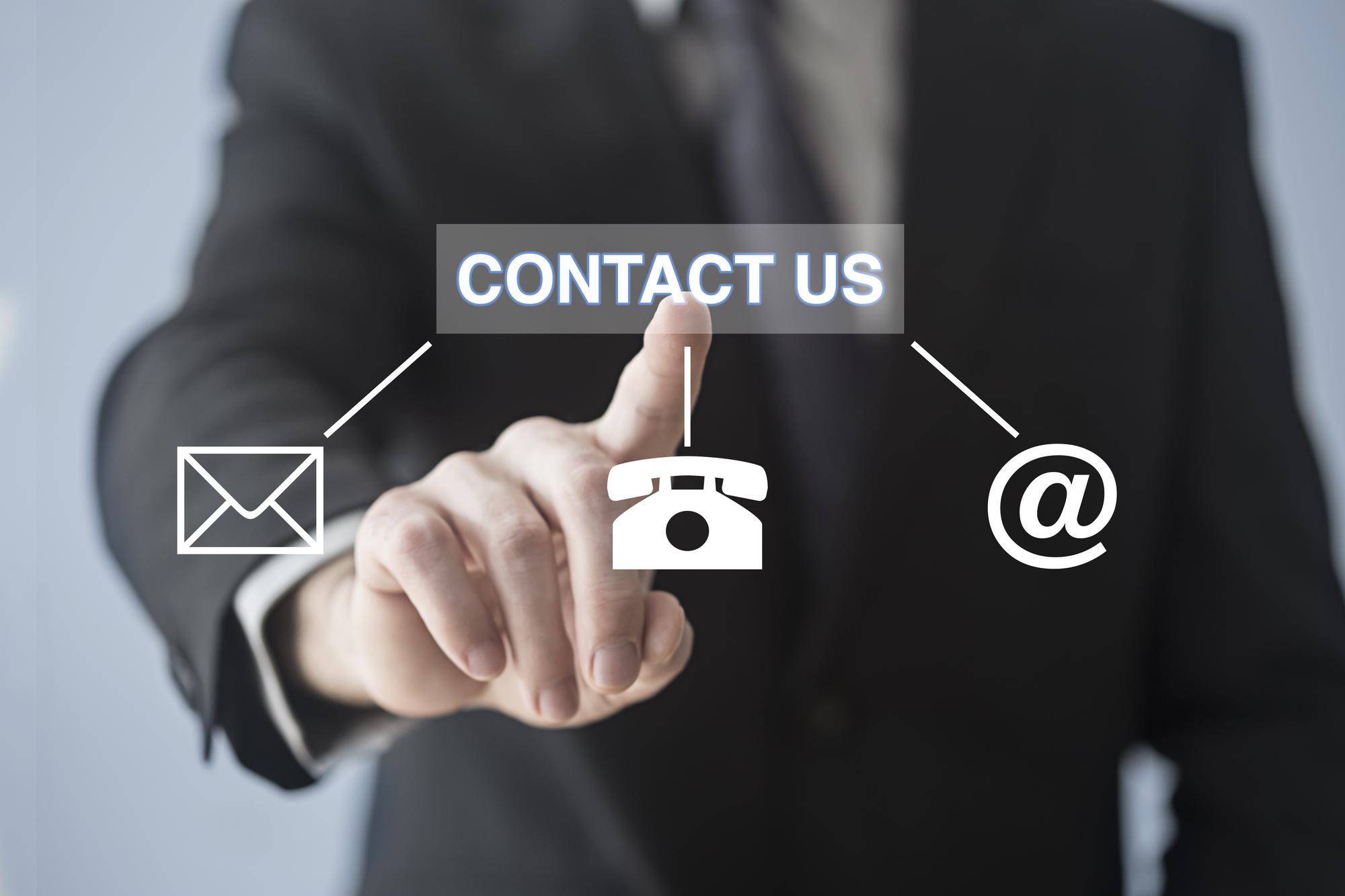 Contact us image.